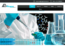 Tablet Screenshot of megpiechemical.com